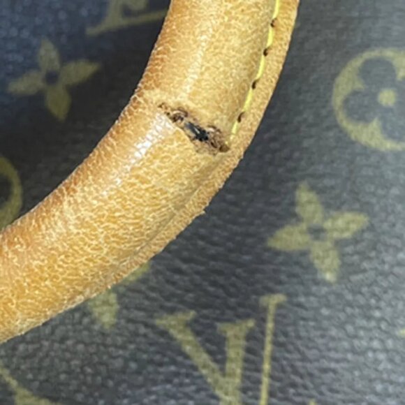 LOUIS VUITTON Looping GM Shoulder Bag Monogram Leather Brown USA M51145 37FA734 - Picture 10 of 16